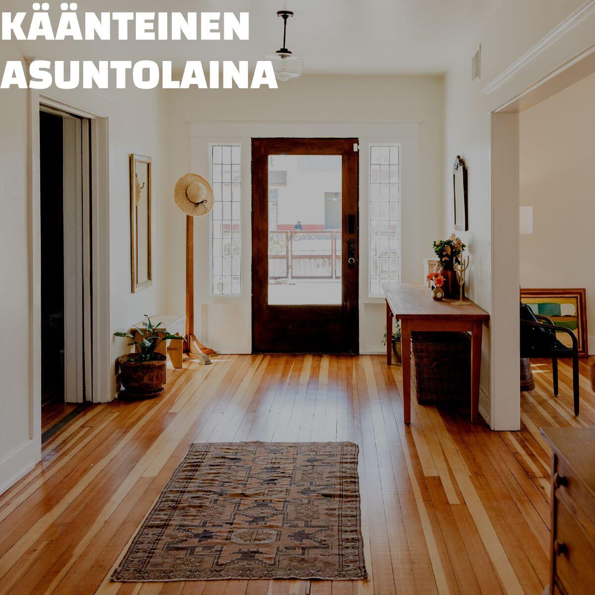 koti, joka rahoitettu käänteisen asuntolainan avulla